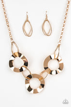 Load image into Gallery viewer, Paparazzi ~ Modern Mechanics ~ Gold Necklace Set