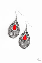 Load image into Gallery viewer, Paparazzi ~ Modern Monte Carlo ~ Red Earrings