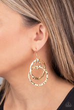 Load image into Gallery viewer, Paparazzi ~ Modern Relic ~ Gold Earrings