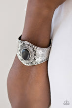 Load image into Gallery viewer, Paparazzi ~ Mojave Majesty ~ Black Cuff Bracelet