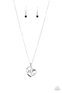 Paparazzi - Mom Moments - Black Necklace Set