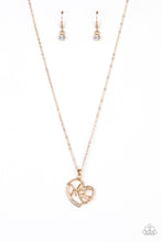 Load image into Gallery viewer, Paparazzi - Mom Moments - Gold Necklace Set