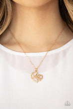 Load image into Gallery viewer, Paparazzi - Mom Moments - Gold Necklace Set