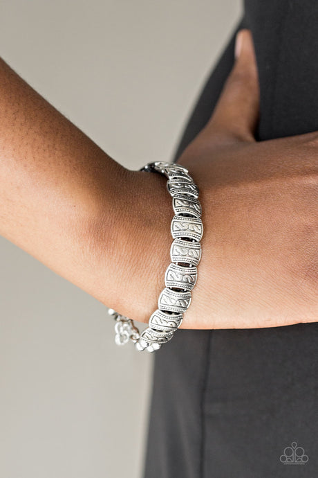 Paparazzi ~ Montezuma Mountains ~ Silver Bracelet