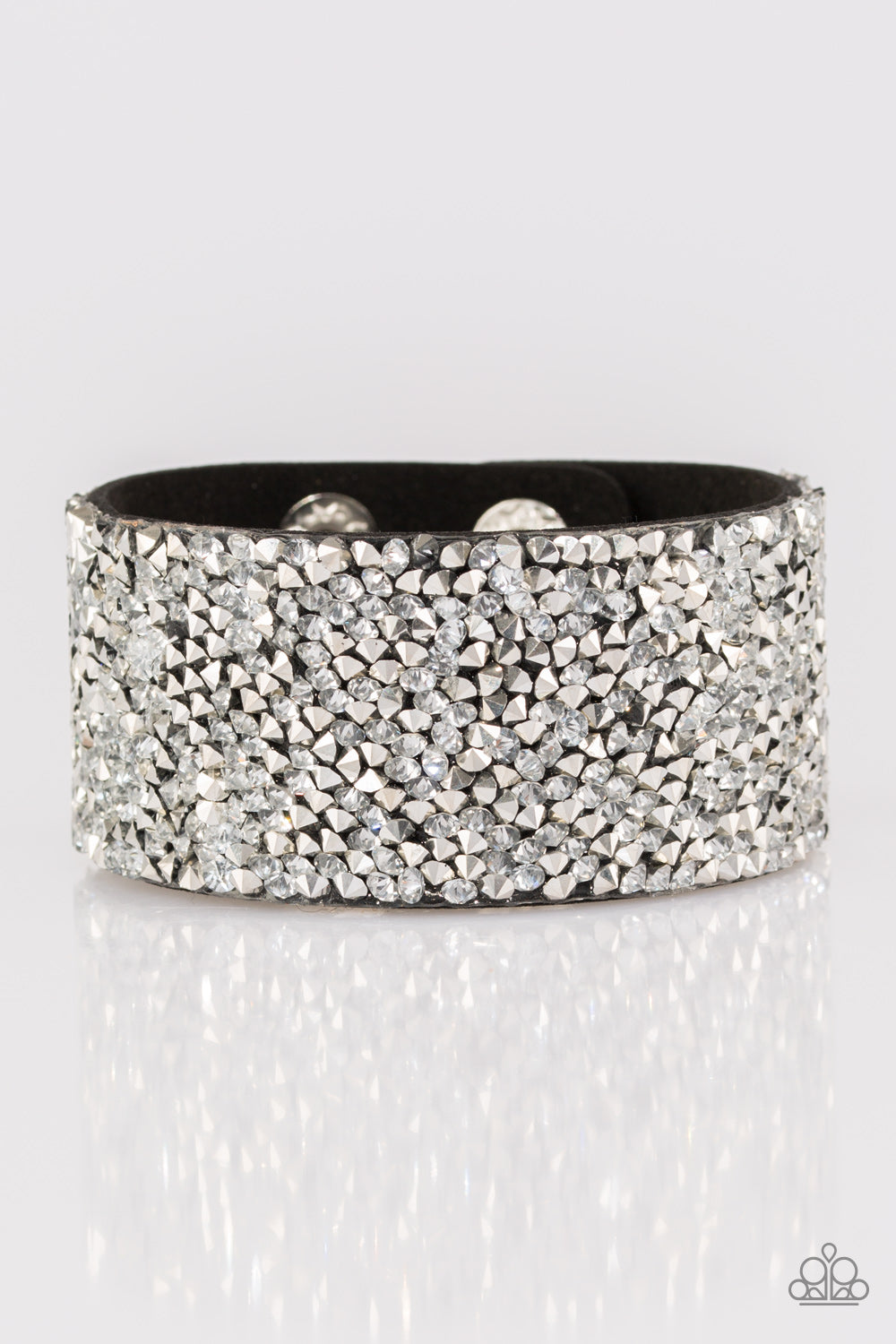 Paparazzi ~ More Bang For Your Buck ~ Black Urban Bracelet