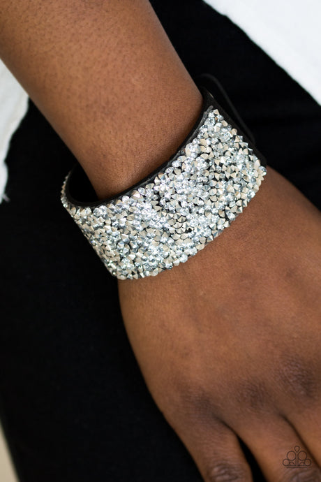 Paparazzi ~ More Bang For Your Buck ~ Black Urban Bracelet
