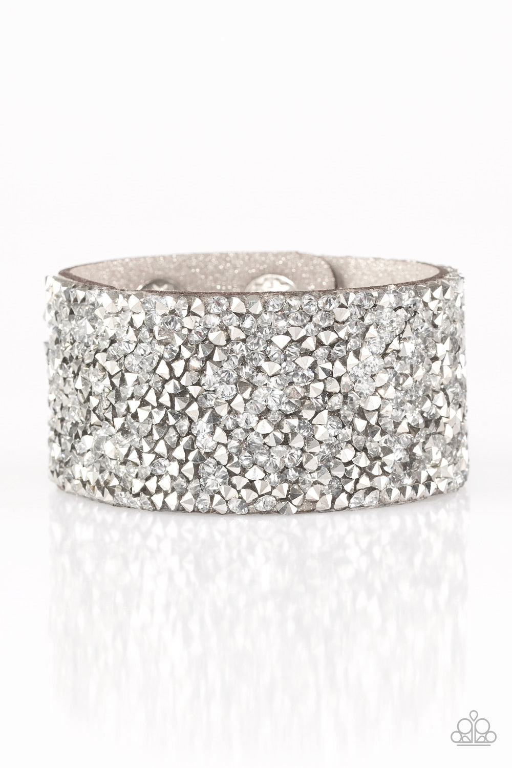 Paparazzi ~ More Bang For Your Buck ~ Silver Urban Bracelet