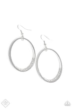 Load image into Gallery viewer, Paparazzi ~ Must Love Sparkle ~ White Earrings (Fashion Fix Exclusive)