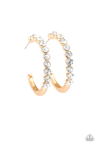 Paparazzi ~ My Kind Of Shine ~ Gold Hoop Earrings