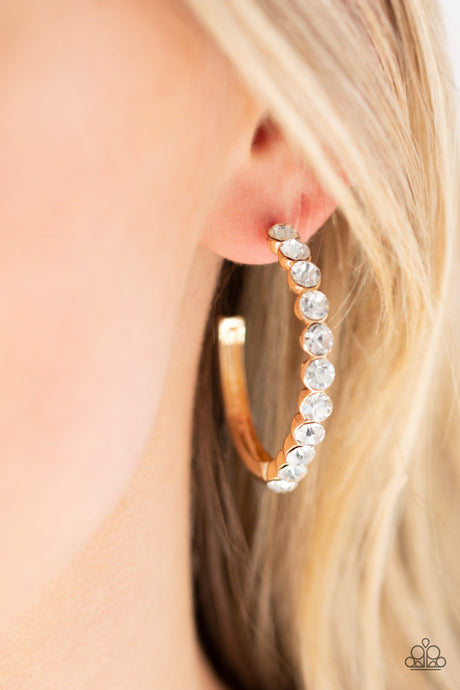 Paparazzi ~ My Kind Of Shine ~ Gold Hoop Earrings