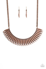 Load image into Gallery viewer, Paparazzi ~ My Main MANE ~ Copper Necklace Set