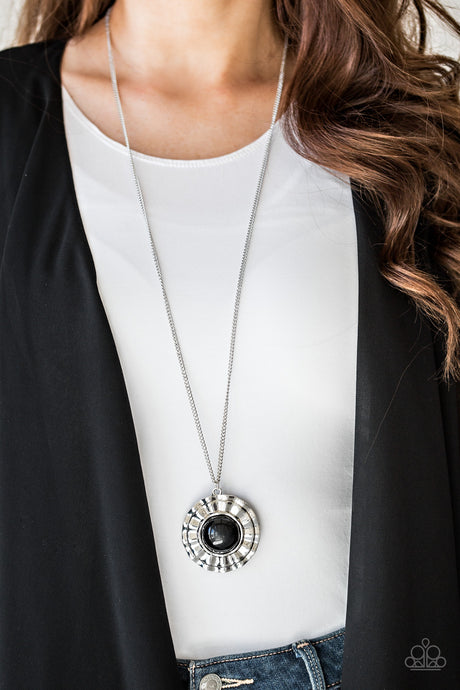 Paparazzi ~ My Primary Color ~ Black Necklace Set