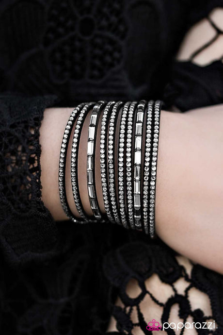 Paparazzi ~ Name Your Price ~ Black Urban Bracelet