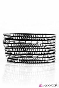 Paparazzi ~ Name Your Price ~ Black Urban Bracelet
