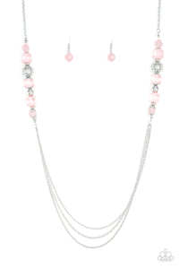 Paparazzi ~ Native New Yorker ~ Pink Necklace Set