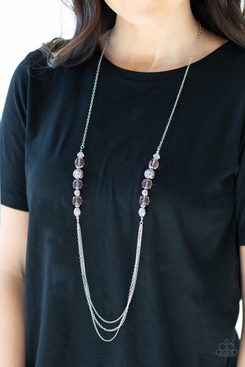 Paparazzi ~ Native New Yorker ~ Pink Necklace Set