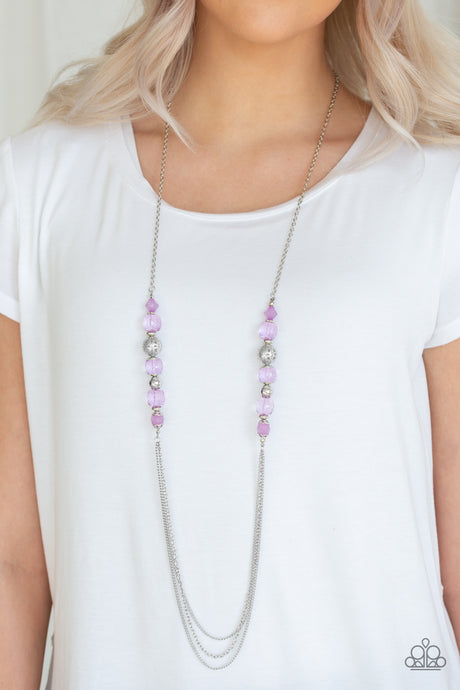 Paparazzi ~ Native New Yorker ~ Purple Necklace Set