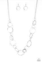 Load image into Gallery viewer, Paparazzi - Natural Born RINGLEADER - Gold Hoop Necklace - Klassy Jewelz Boutique