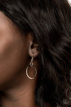 Load image into Gallery viewer, Paparazzi - Natural Born RINGLEADER - Silver Hoop Necklace Set - Klassy Jewelz Boutique