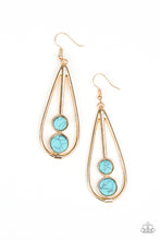 Load image into Gallery viewer, Paparazzi ~ Natural Nova ~ Gold Earrings