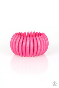 Paparazzi ~ Naturally Nomad ~ Pink Bracelet