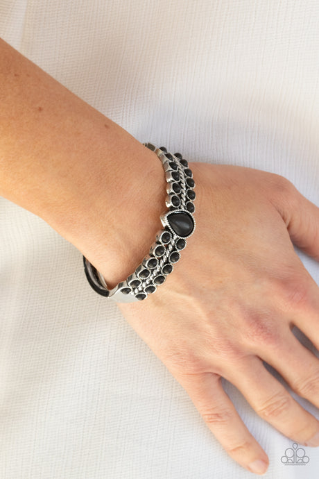 Paparazzi ~ Nature Resort ~ Black Bracelet