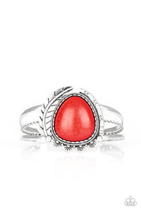 Paparazzi ~ Nature's Bounty ~ Red Cuff Bracelet