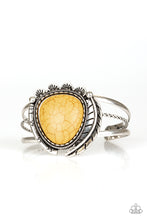 Load image into Gallery viewer, Paparazzi ~ Nature&#39;s Bounty ~ Yellow Cuff Bracelet