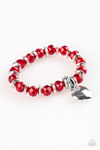 Load image into Gallery viewer, Paparazzi ~ Need I Say AMOUR? ~ Red Bracelet