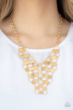 Load image into Gallery viewer, Paparazzi ~ Net Result ~ Gold Necklace Set