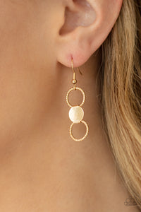Paparazzi ~ Net Result ~ Gold Necklace Set