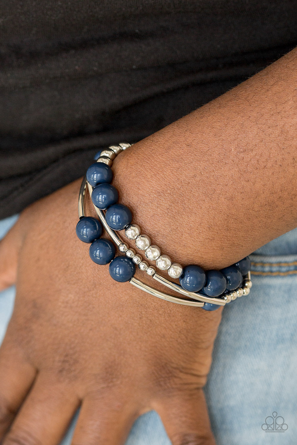 Paparazzi ~ New Adventures ~ Blue Bracelet
