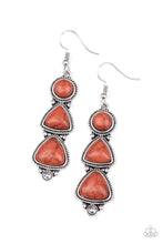 Load image into Gallery viewer, Paparazzi ~ New Frontier ~ Brown Earrings