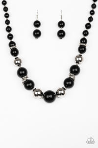Paparazzi ~  New York Nightlife ~ Black Necklace Set