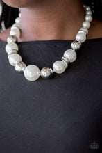 Load image into Gallery viewer, Paparazzi ~ New York Nightlife ~ White Pearl Necklace Set