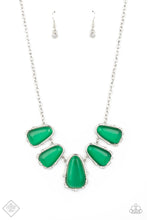 Load image into Gallery viewer, Paparazzi ~ Newport Princess ~ Green Necklace Set (Fashion Fix Exclusive)
