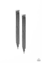 Load image into Gallery viewer, Paparazzi ~ Night At The Oscars ~ Black Tassel Earrings
