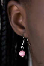 Load image into Gallery viewer, Paparazzi ~ Nightcap and Gown ~ Pink Moonstone Pendant Necklace  Set
