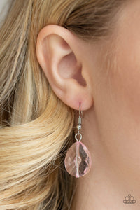 Paparazzi ~ No Tears Left To Cry ~ Pink Necklace Set