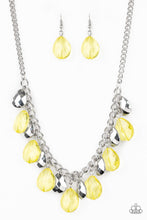 Load image into Gallery viewer, Paparazzi ~ No Tears Left To Cry ~ Yellow Necklace Set