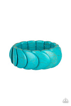 Load image into Gallery viewer, Paparazzi ~ Nomadic Nature ~ Blue Turquoise Bracelet
