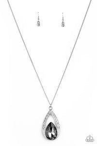 Paparazzi ~ Notorious Noble ~ Silver Necklace Set