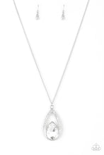 Load image into Gallery viewer, Paparazzi ~ Notorious Noble ~ Silver Necklace Set