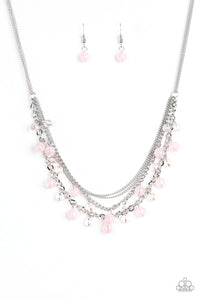 Paparazzi ~ Ocean Odyssey ~ Pink Necklace Set