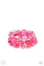 Load image into Gallery viewer, Paparazzi ~ Oceanic Opulence ~ Pink Necklace and Bracelet Set (Fashion Fix Exclusive)