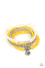 Load image into Gallery viewer, Paparazzi ~ Offshore Outing ~ Yellow Bracelets