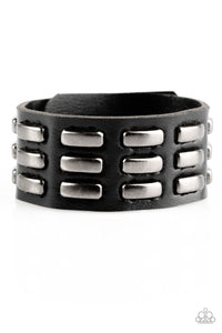 Paparazzi - On Autopilot - Black Urban Bracelet (Men's)