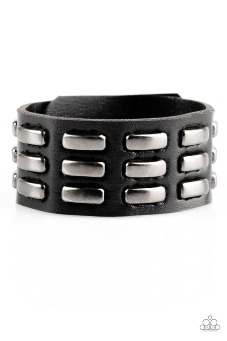 Paparazzi - On Autopilot - Black Urban Bracelet (Men's)