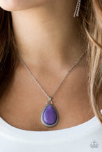 Load image into Gallery viewer, Paparazzi ~ On The Home FRONTIER ~ Purple Pendant Necklace Set