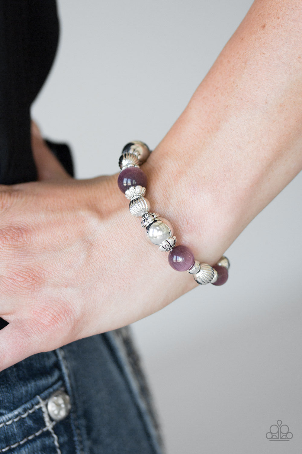 Paparazzi ~ Once Upon A MARITIME ~ Purple Bracelet